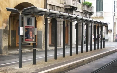 Marquesina bus Barcelona